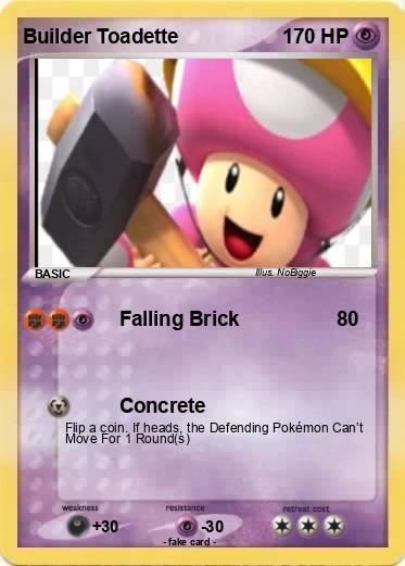 Pokemon Builder Toadette