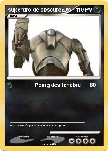 Pokemon superdroide obscure