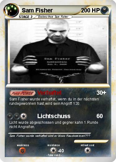 Pokemon Sam Fisher