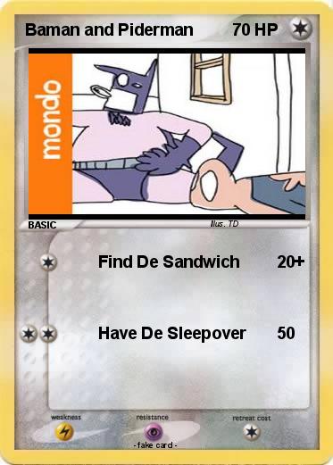 Pokemon Baman and Piderman