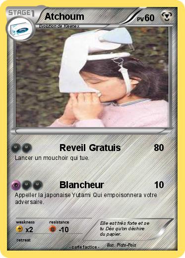 Pokemon Atchoum