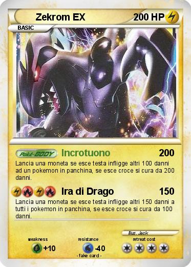 Pokemon Zekrom EX