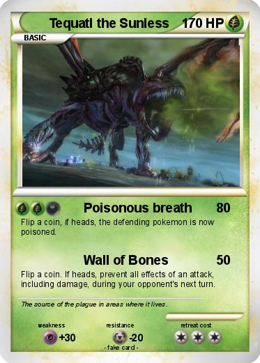 Pokemon Tequatl the Sunless