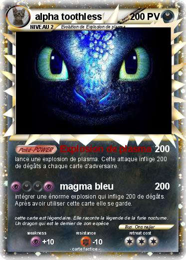 Pokemon alpha toothless
