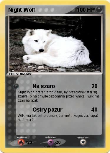 Pokemon Night Wolf