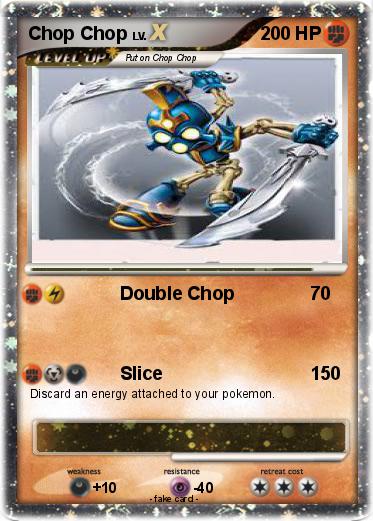 Pokemon Chop Chop