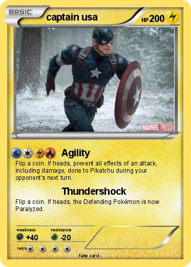 Pokemon captain usa