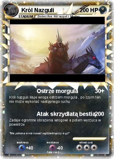 Pokemon Król Nazguli
