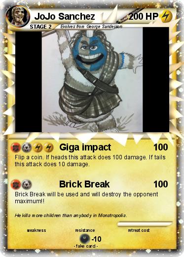 Pokemon JoJo Sanchez