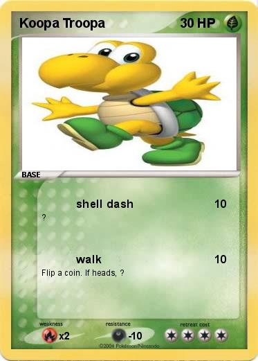 Pokemon Koopa Troopa