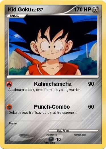 Pokemon Kid Goku