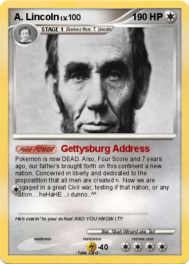 Pokemon A. Lincoln