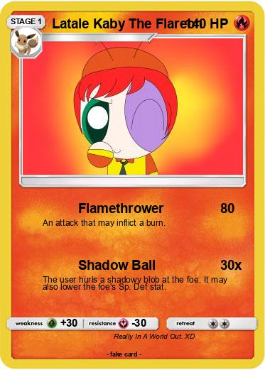 Pokemon Latale Kaby The Flareon