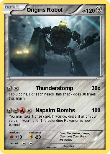 Pokemon Origins Robot