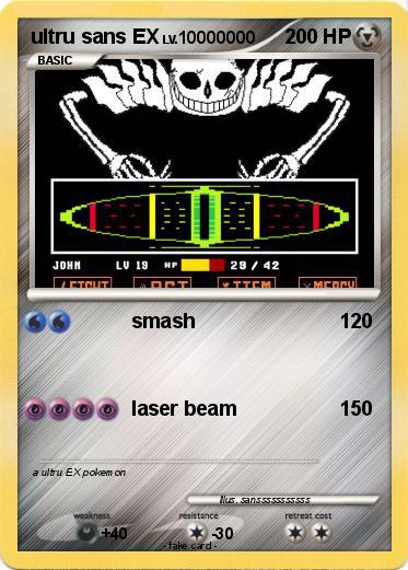 Pokemon ultru sans EX