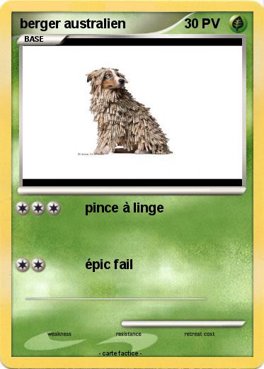 Pokemon berger australien