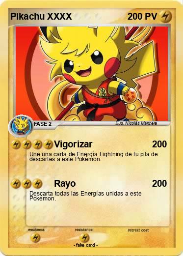 Pokemon Pikachu XXXX