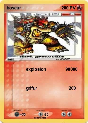 Pokemon boseur