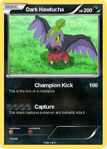 Pokemon Dark Hawlucha