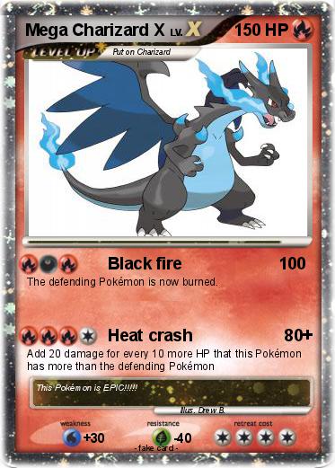 Pokemon Mega Charizard X