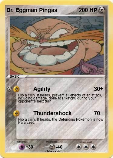 Pokemon Dr. Eggman Pingas