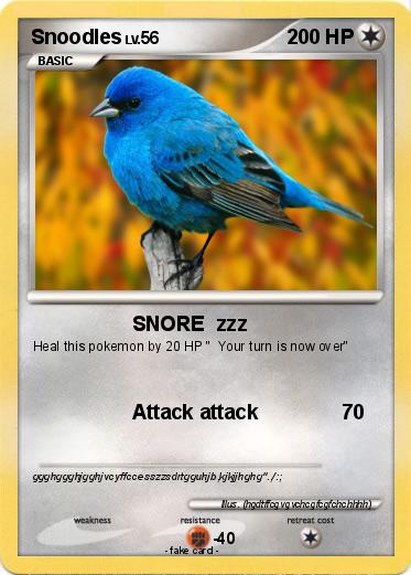 Pokemon Snoodles