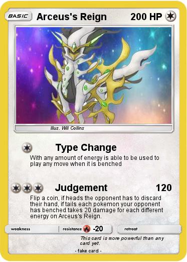 Pokemon Arceus's Reign
