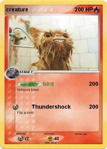 Pokemon creature