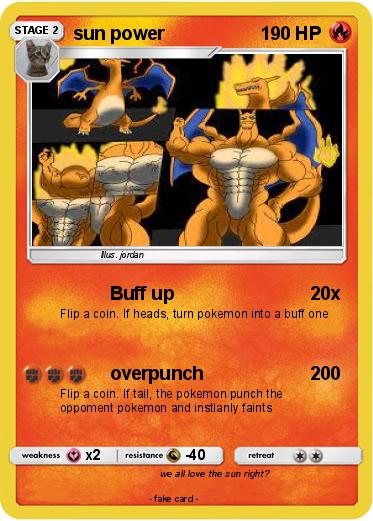 Pokemon sun power