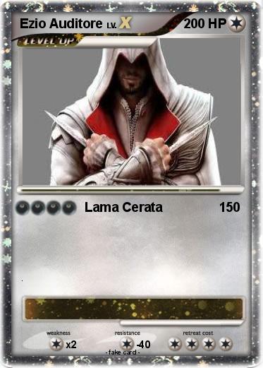 Pokemon Ezio Auditore
