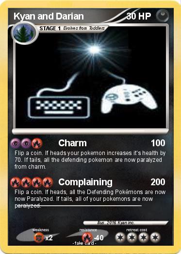 Pokemon Kyan and Darian