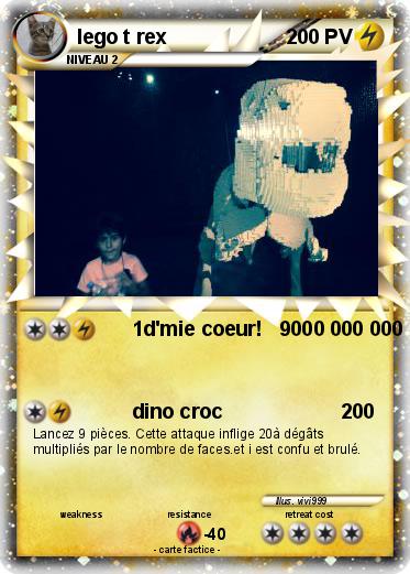 Pokemon lego t rex