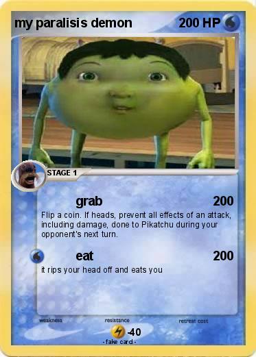 Pokemon my paralisis demon