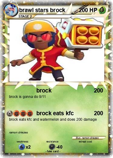 Pokemon brawl stars brock