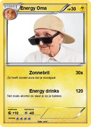 Pokemon Energy Oma