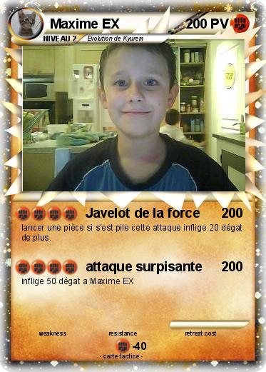 Pokemon Maxime EX
