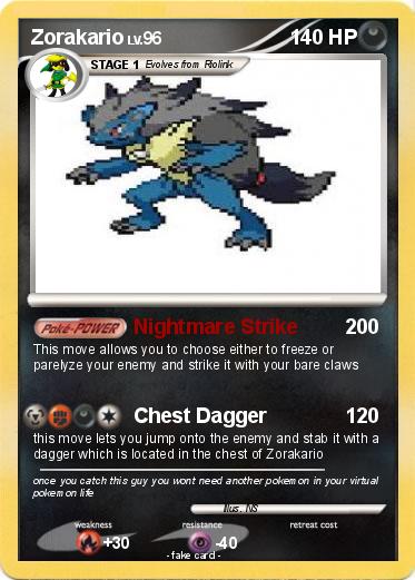 Pokemon Zorakario