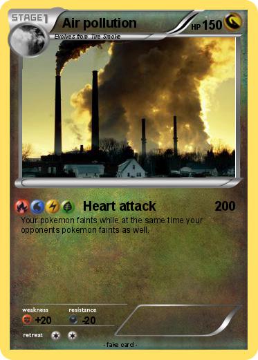 Pokemon Air pollution
