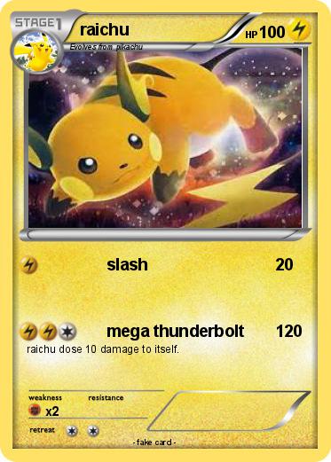 Pokemon raichu