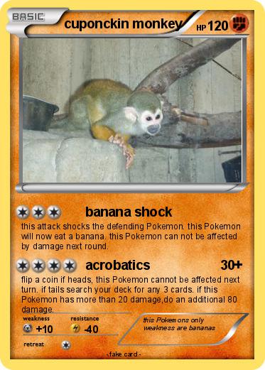 Pokemon cuponckin monkey