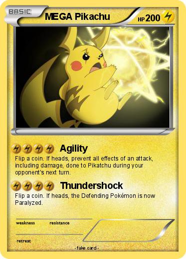 Pokemon MEGA Pikachu