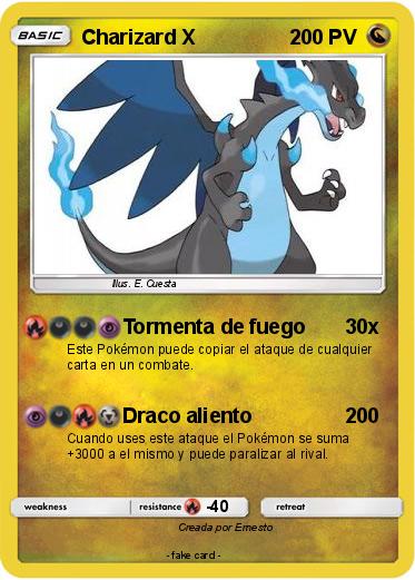 Pokemon Charizard X