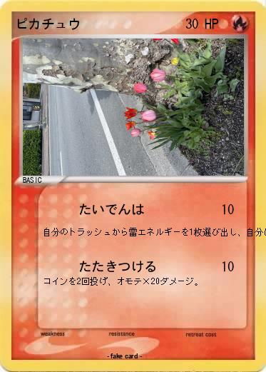 Pokemon ピカチュウ
