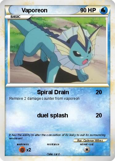 Pokemon Vaporeon