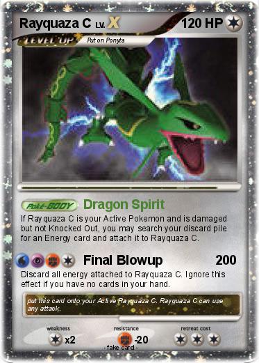 Pokemon Rayquaza C