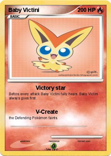 Pokemon Baby Victini