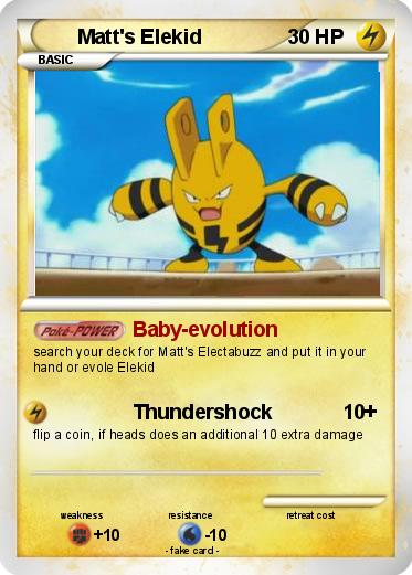 Pokemon Matt's Elekid