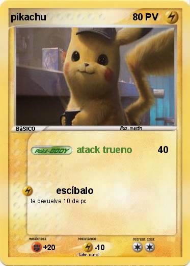 Pokemon pikachu