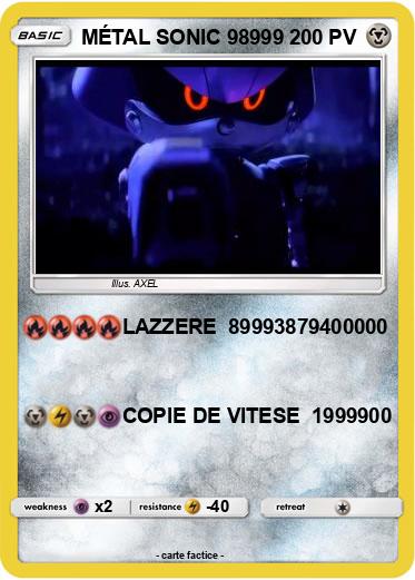 Pokemon MÉTAL SONIC 98999
