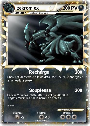 Pokemon zekrom ex